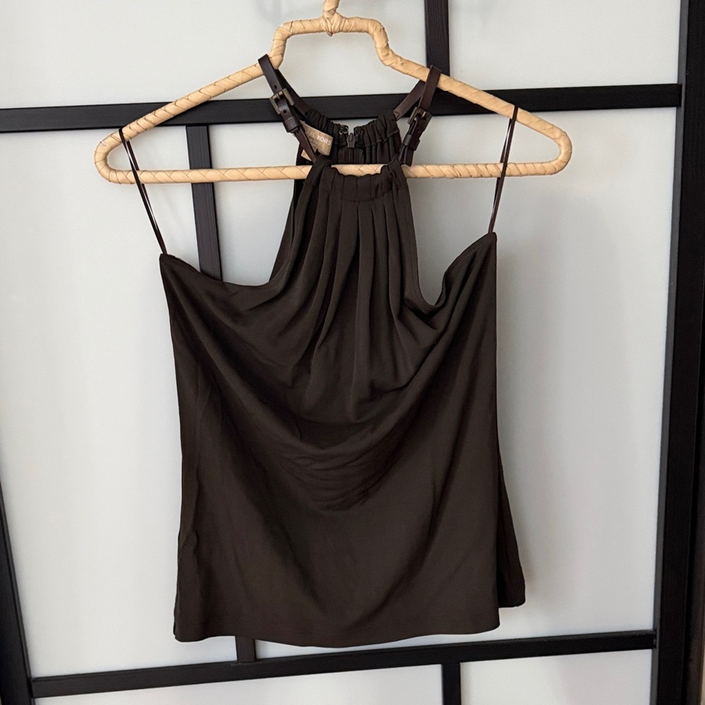 Michael Kors Dark Brown Camisole